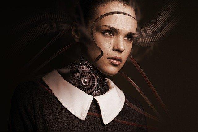 a woman cyborg